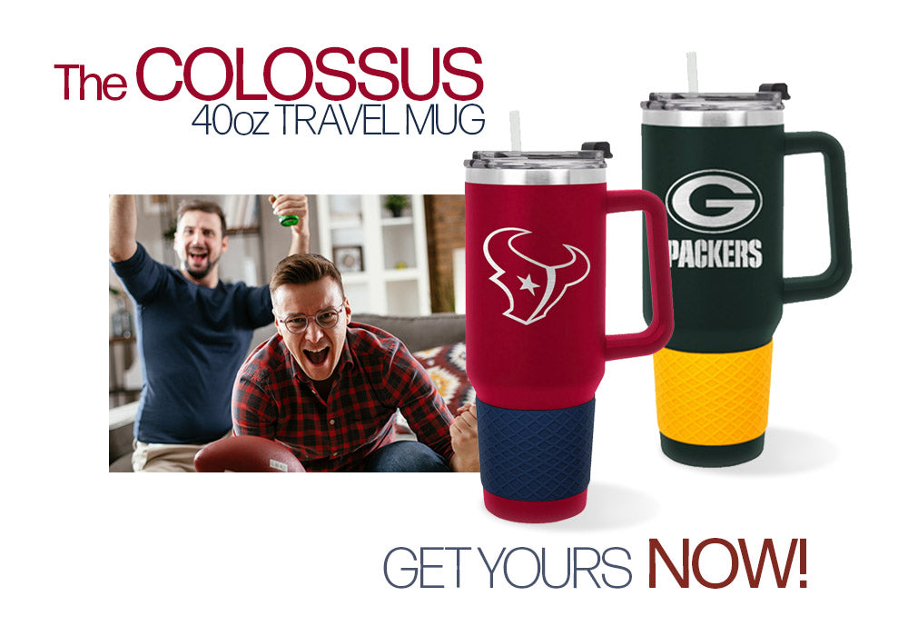 Las Vegas Raiders 40oz. Colossus Travel Mug