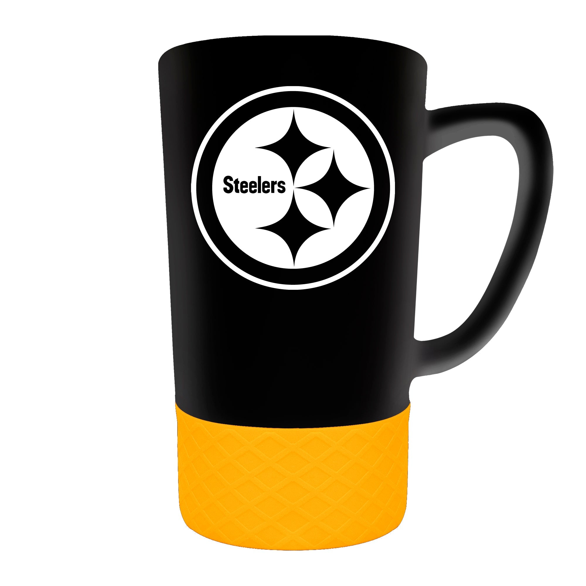 Pittsburgh Steelers 18 oz Hustle Travel Mug - Onyx
