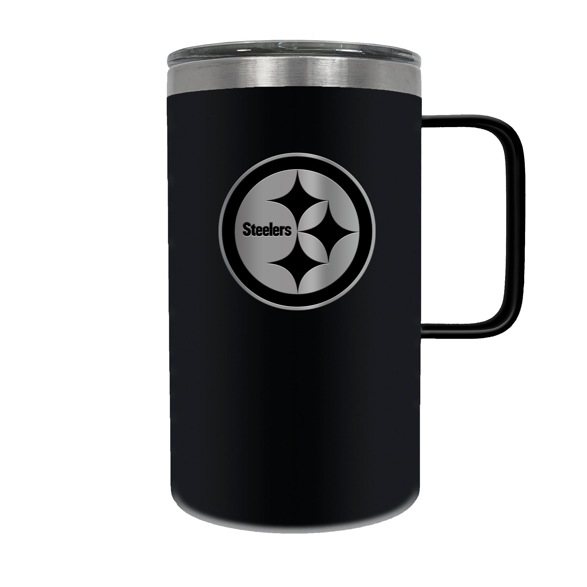 Pittsburgh Steelers Coffee Mug Travel Tumbler - FAST Shipping!! (NFL)
