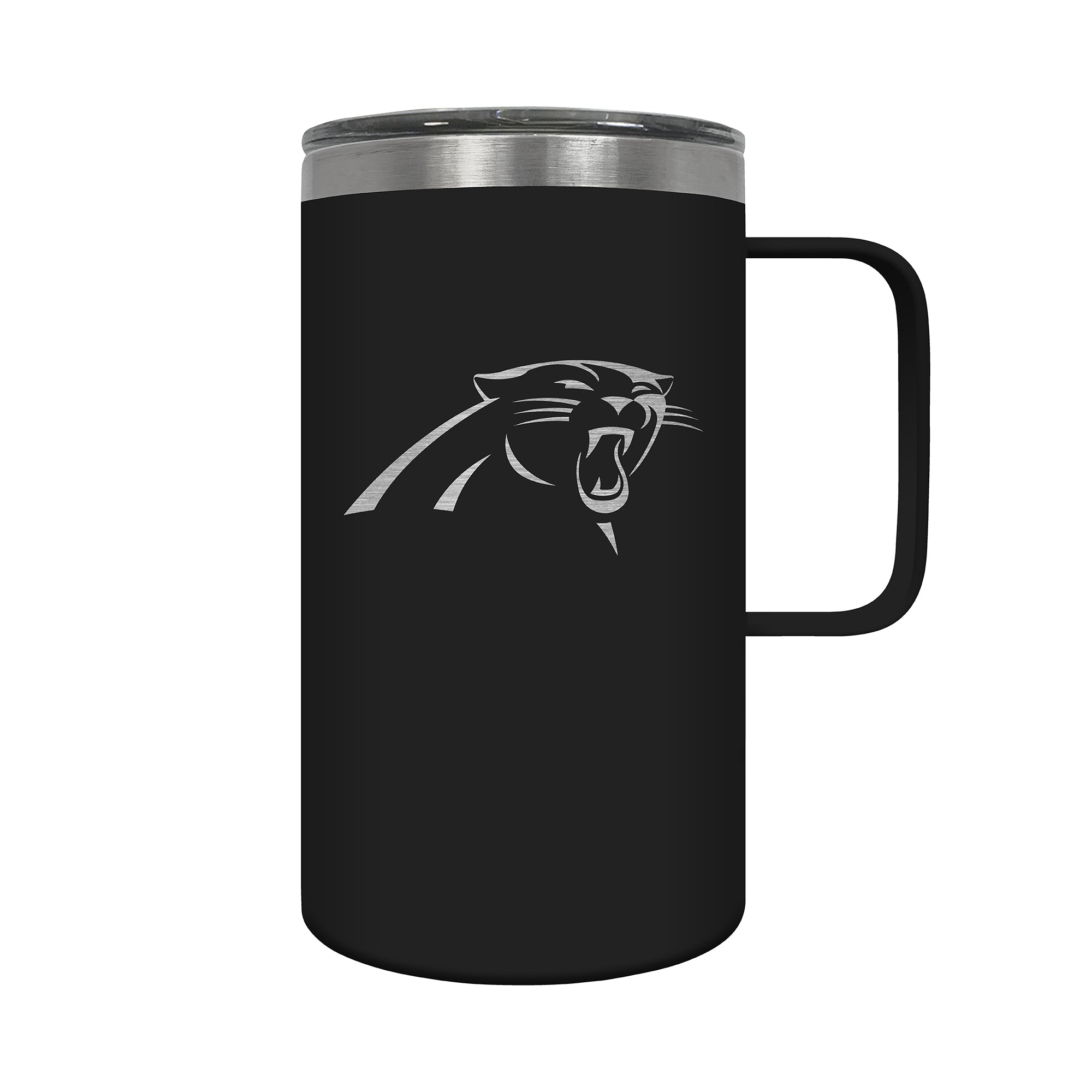 Carolina Panthers 18 oz. HUSTLE Travel Mug – Great American