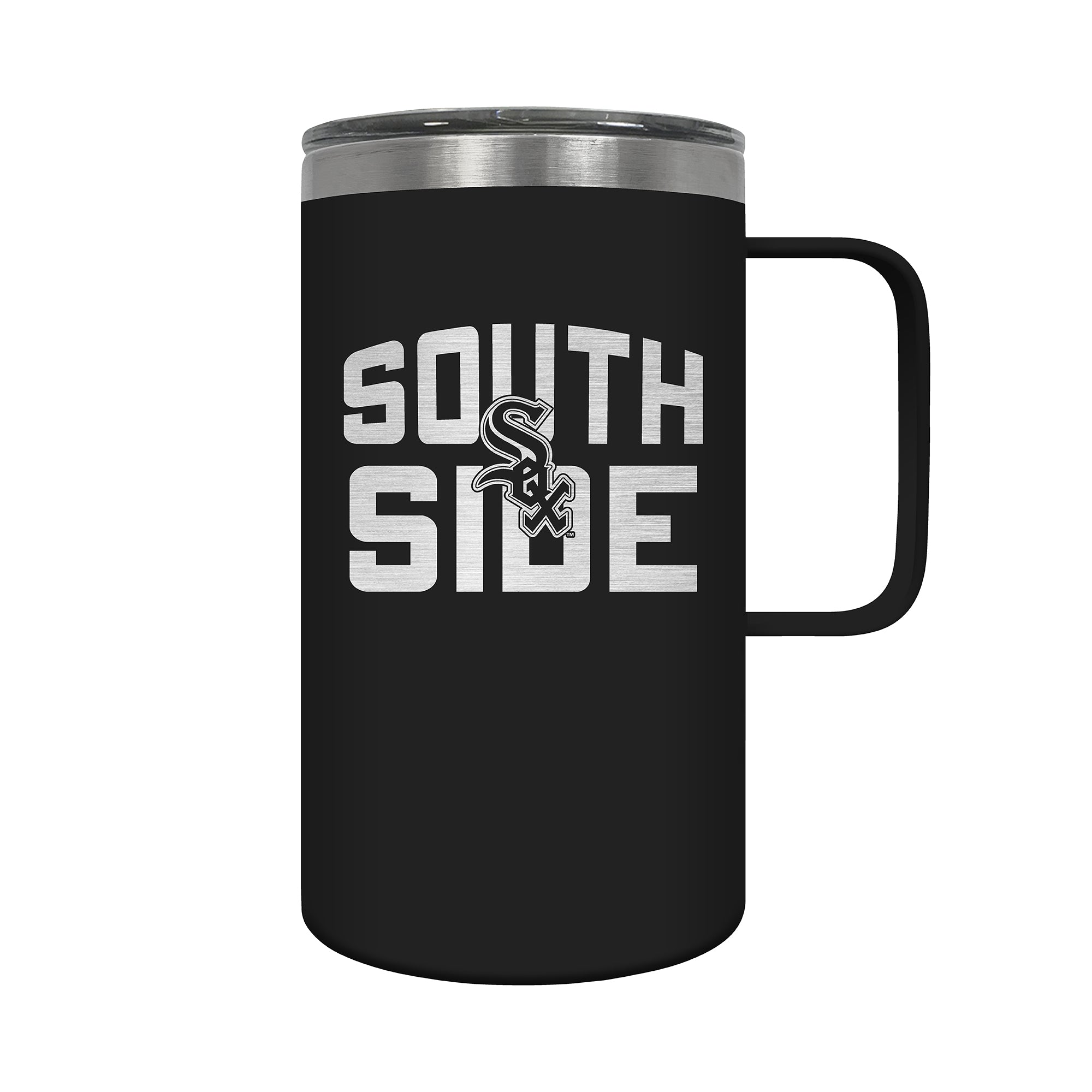 Chicago White Sox 18 oz. HUSTLE Travel Mug – Great American