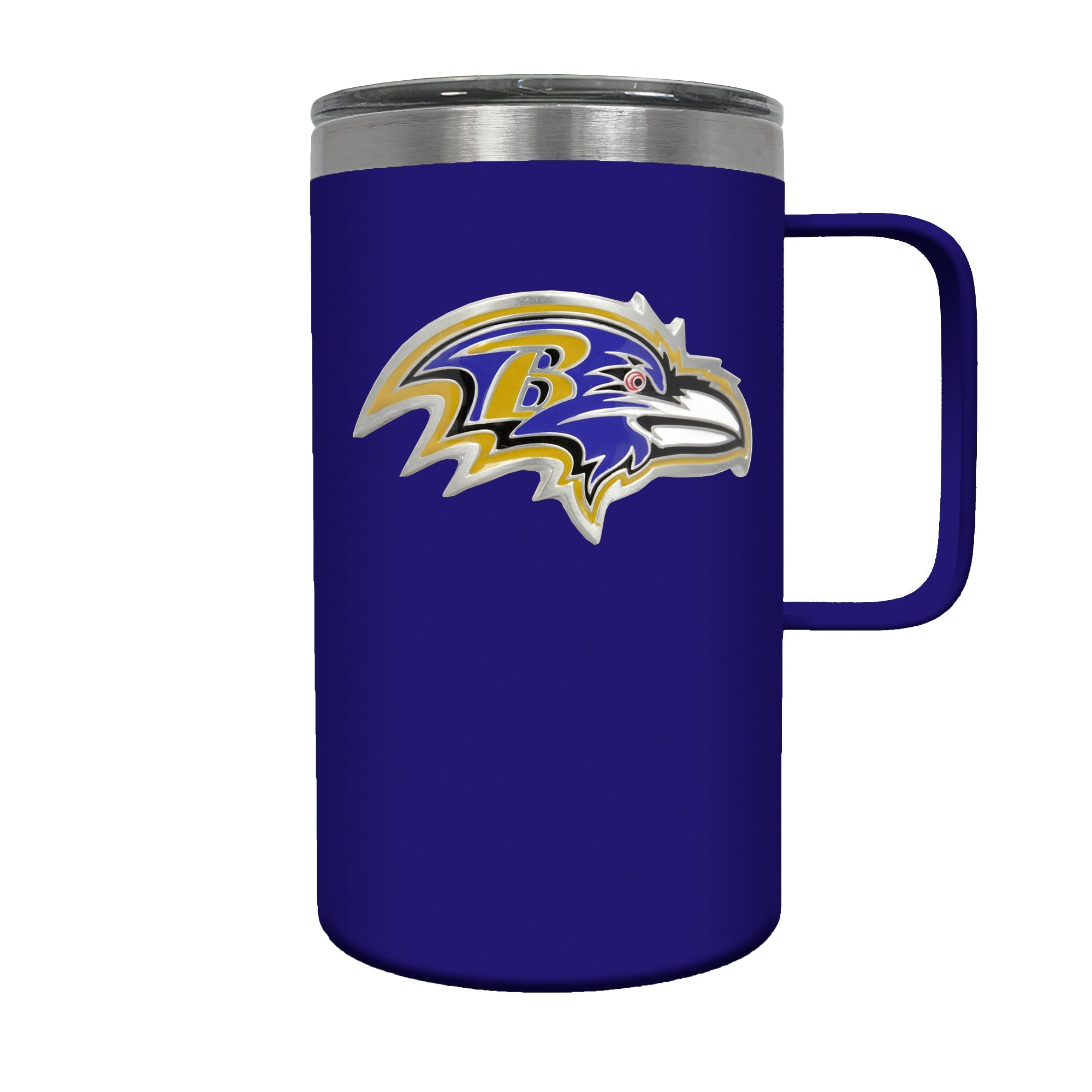 Baltimore Ravens 18 oz. HUSTLE Travel Mug