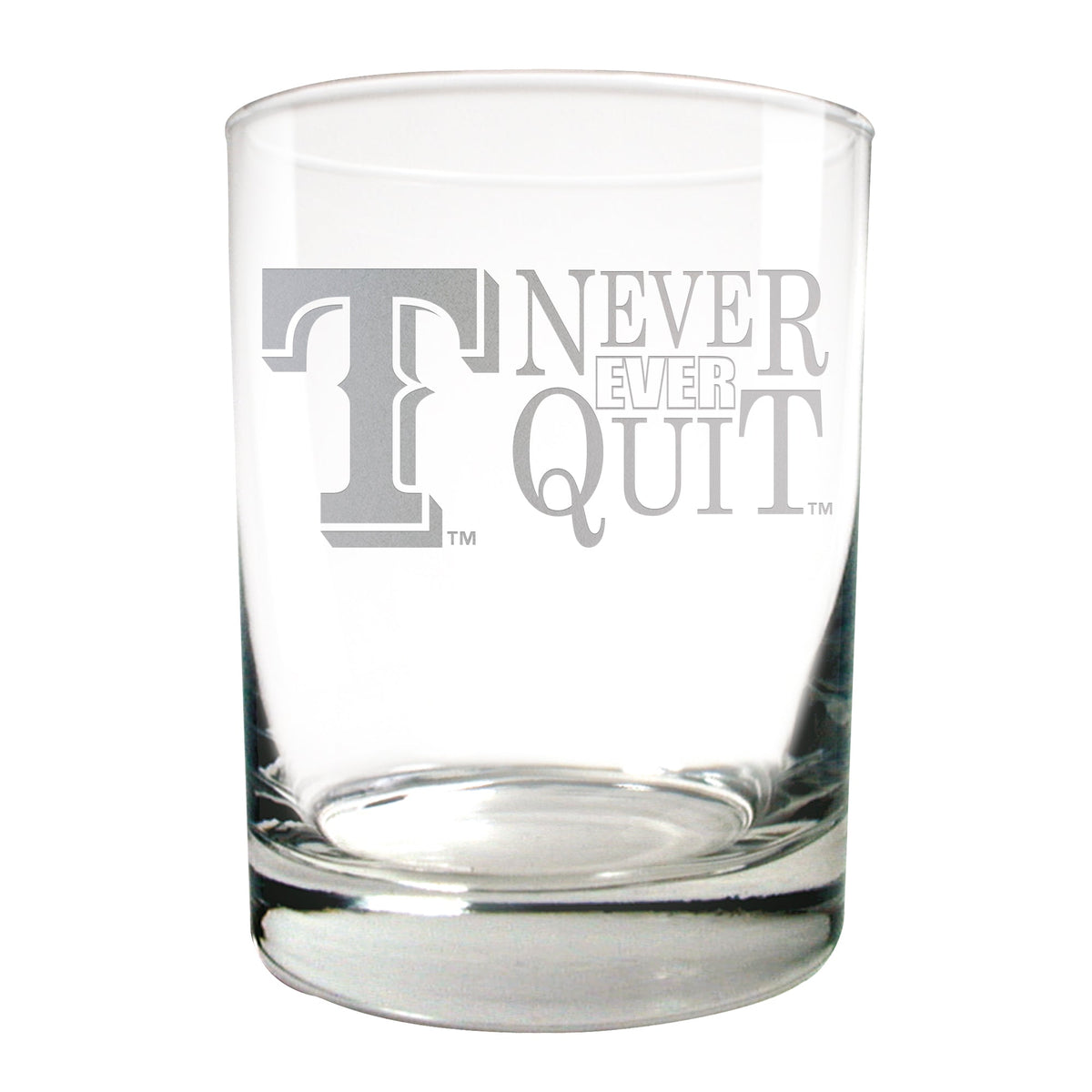 Texas Rangers 14 oz. Rocks Glass – Great American