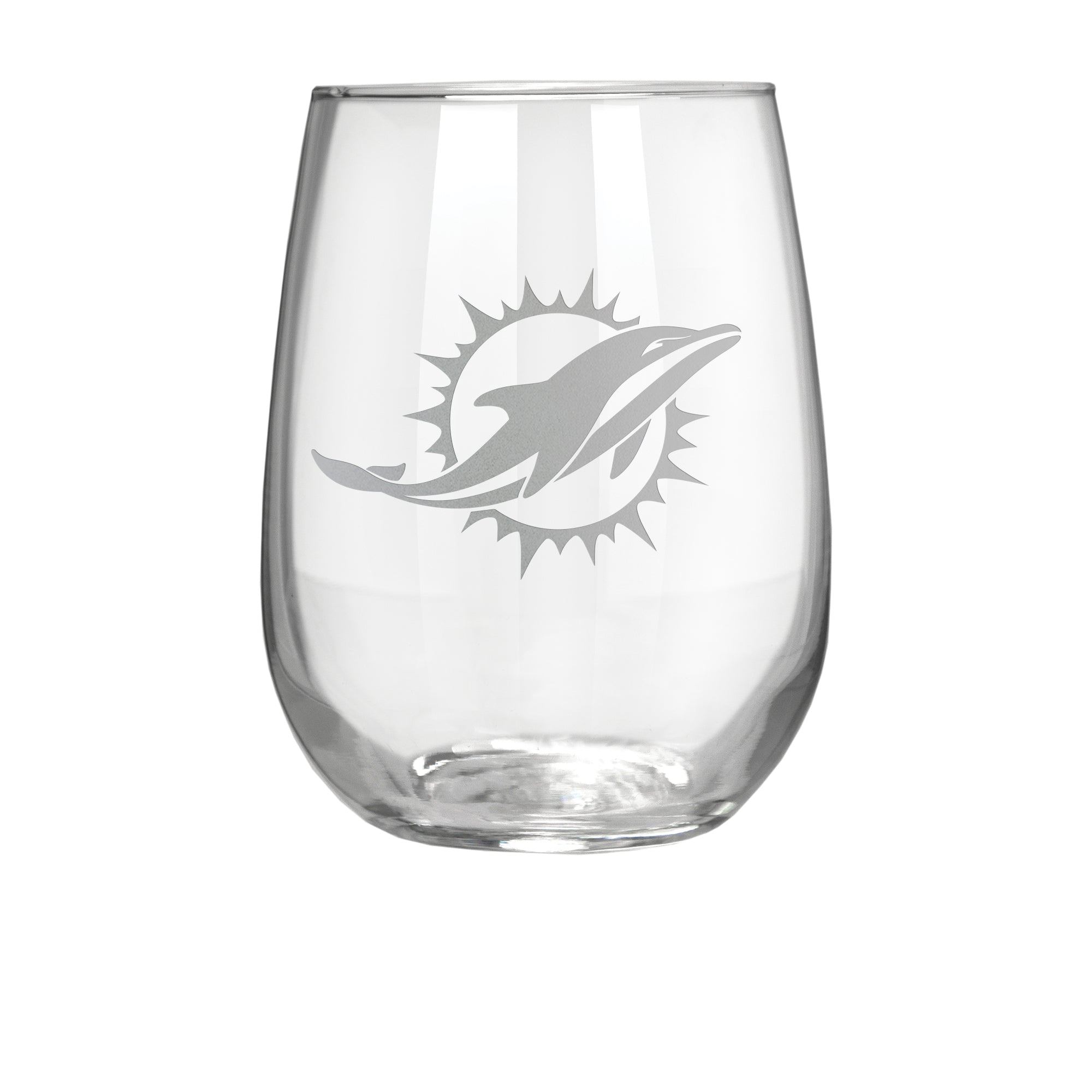 Miami Hurricanes Plastic Stem Wine Glasses Set - 16oz - 4 Pack