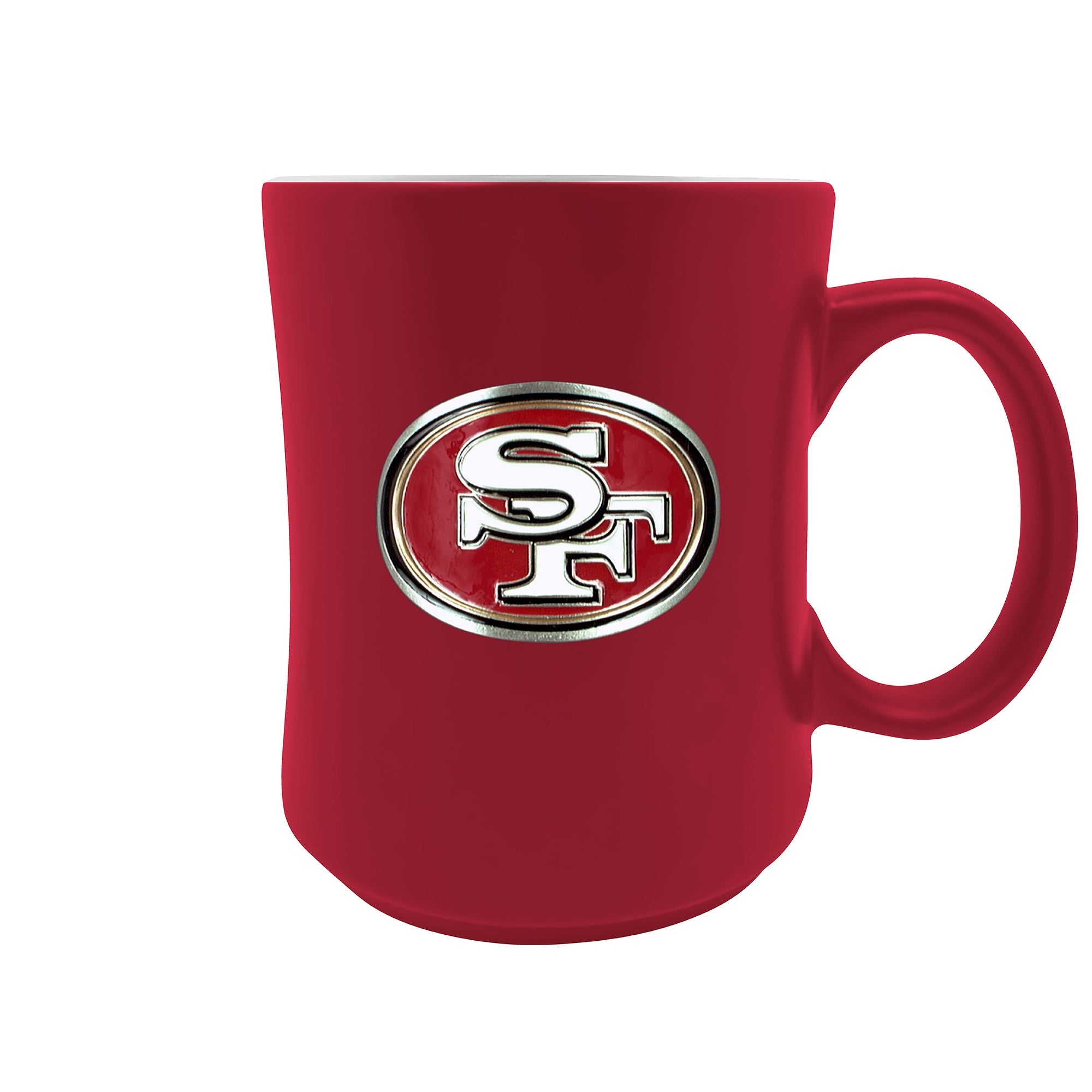 Lids San Francisco 49ers 11oz. Ceramic Coffee Cup & Leather Keychain Gift  Set