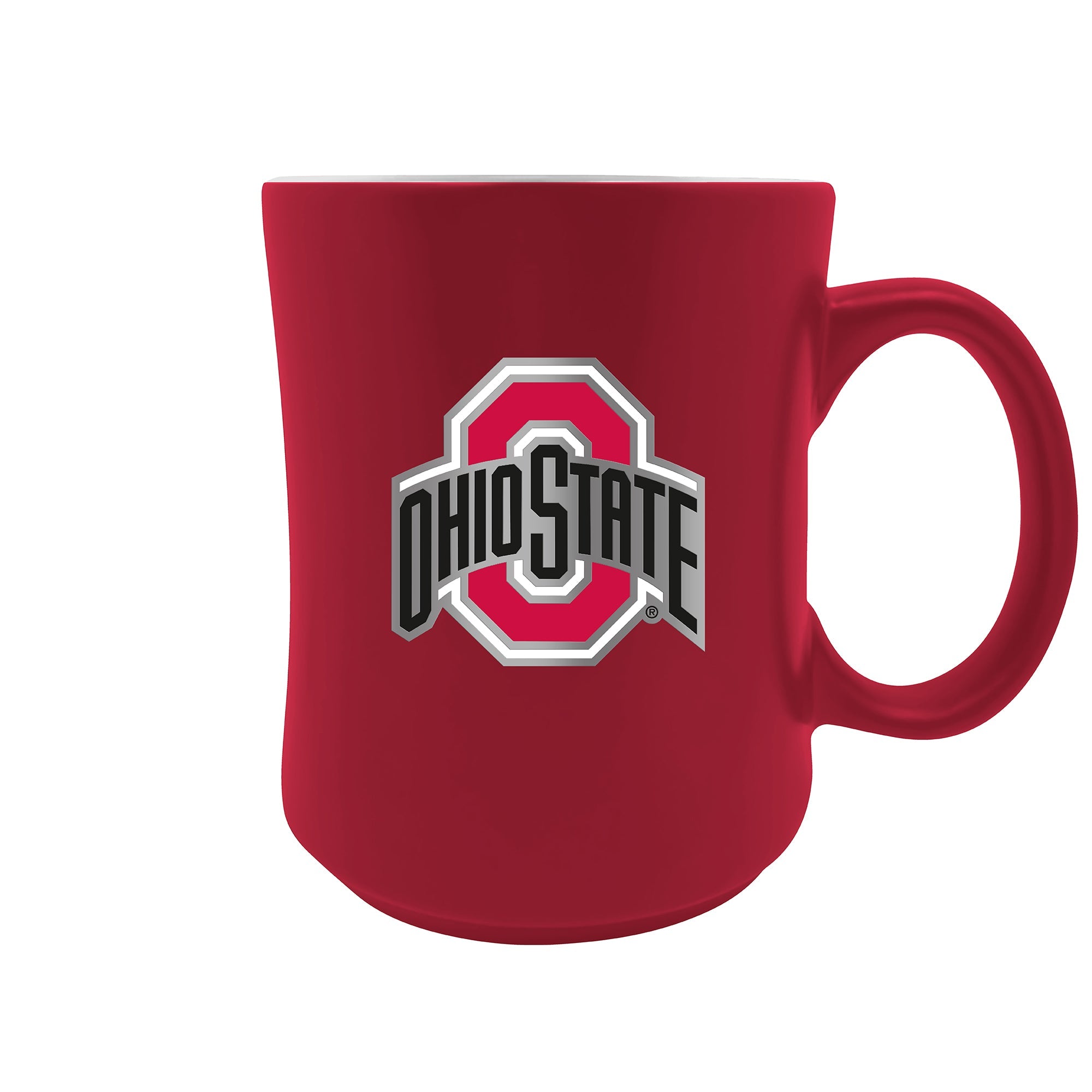 Ohio State Mug Cup Russ Berries Ceramic 4.5 X 3.25 Scarlet Gray Large  Thailand
